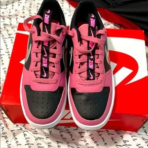 Brand new pink black and white Nike
